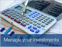 Manage your investments