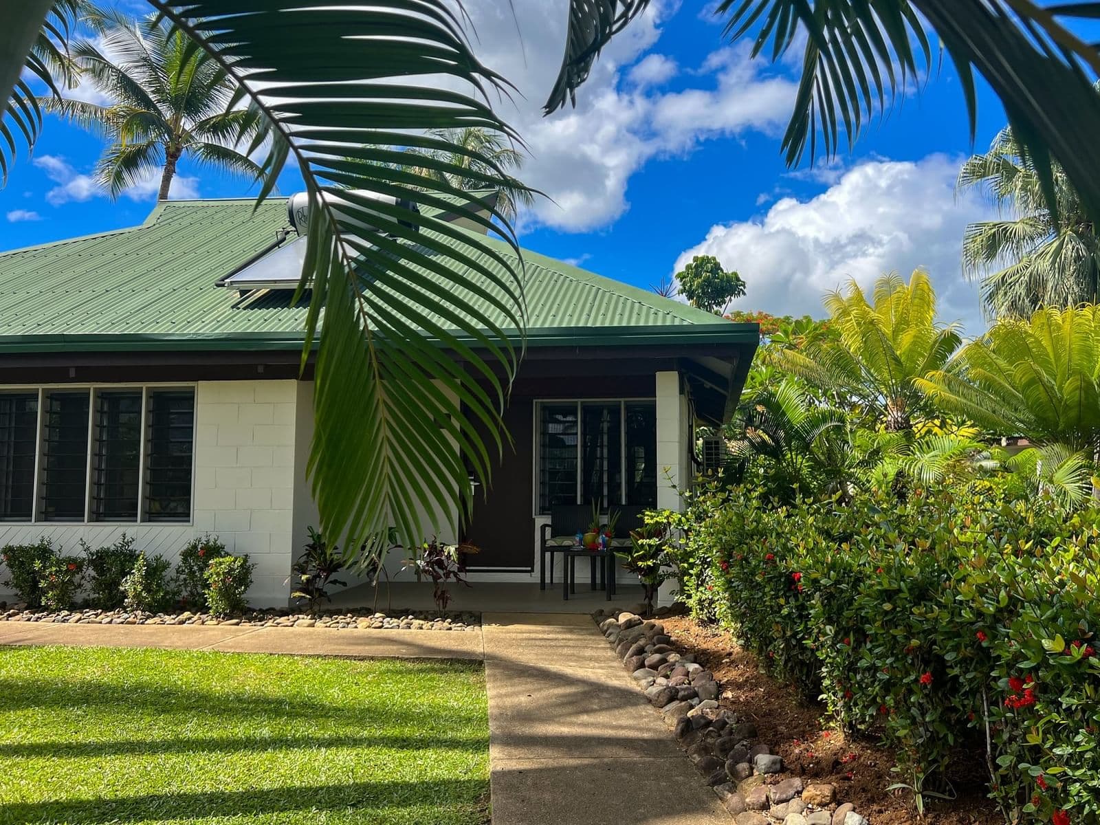 Garden villa exterior at Tokatoka Resort Hotel near Nadi